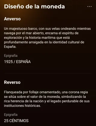 España 25 céntimos 1925