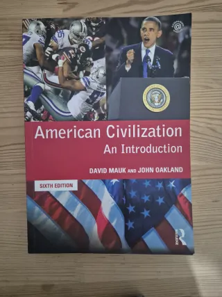 American Civilization an Introduction UNED
