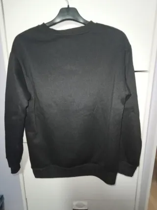Sudadera negra talla S