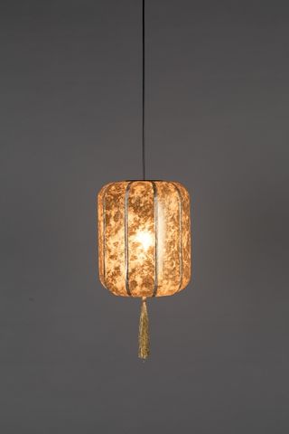 Lámpara de techo Suoni Dorada de Dutchbone