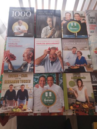 Libros de cocina nuevos·Arguiñano,Torres,Isasaweis