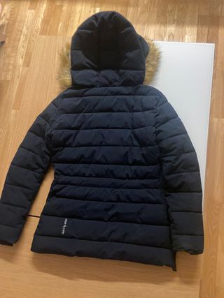 Abrigo Geographical Norway Azul con Capucha