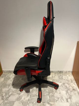 Silla Gamer Negra y Roja SIN MARCA