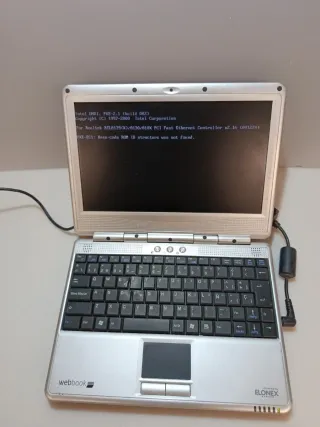 Mini Ordenador ELONEX Webbook-para piezas.