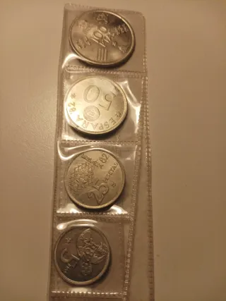 Estuche 6 Monedas Mundial 82