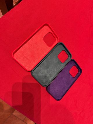 Cover iPhone 14 Pro Rosso, Verde, Viola