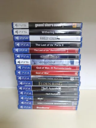 16 Juegos PS4 y PS5: GTA, God of War, Elden Ring