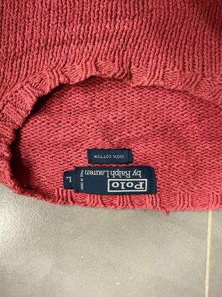 Maglione Polo Ralph Lauren Rosso Taglia M