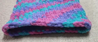 Braga de cuello multicolor