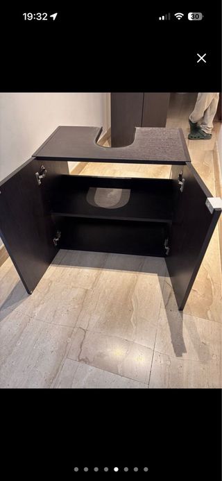 Armario bajo lavabo Ikea + espejo