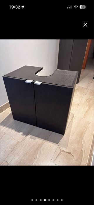Armario bajo lavabo Ikea + espejo