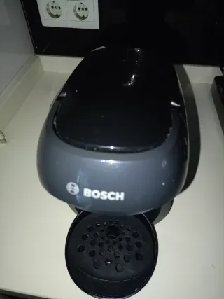 Cafetera Bosch Cápsulas Negra
