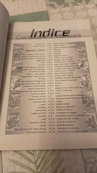 Cronología-X - 1 y 3 Génesis y Renacimiento