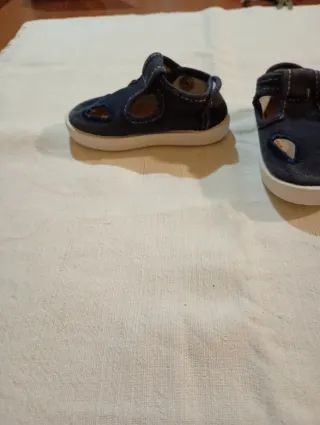 Sandali Superga bimbo blu