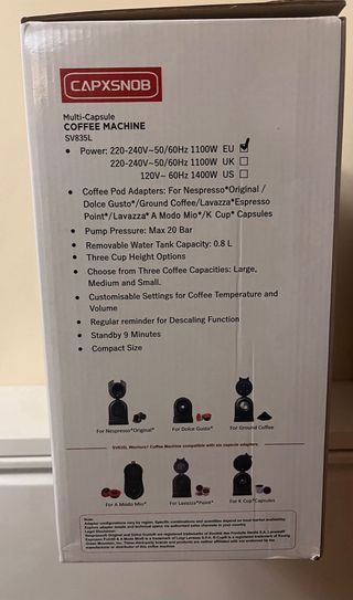 CAPXSNOB Warriors1 cafetera 5en1