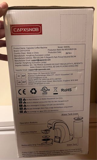 CAPXSNOB Warriors1 cafetera 5en1