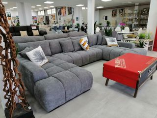 OFERTA MEGA SOFA DOBLE CHAISE LONGUE 373X210X210