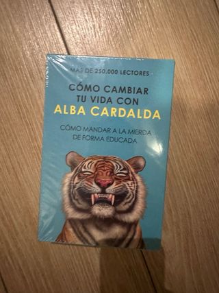 2 libros nuevos alba cardalda autoayuda