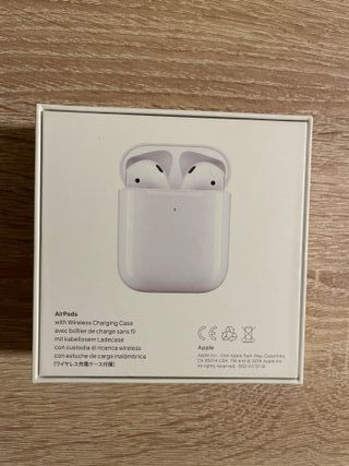 AirPods 2ª Gen + Estuche Carga Inalámbrica
