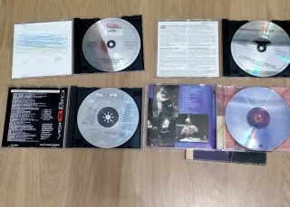 Lote 4 CDs Oregon Jazz New Age Instrumental