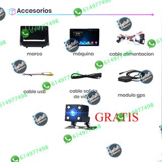 Radio Pantalla CARPLAY GPS USB para Ford Fiesta