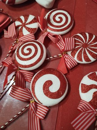 Adornos Navideños Caramelo