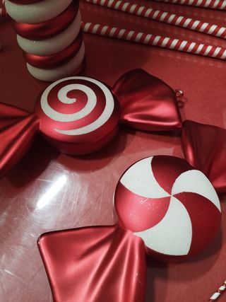 Adornos Navideños Caramelo