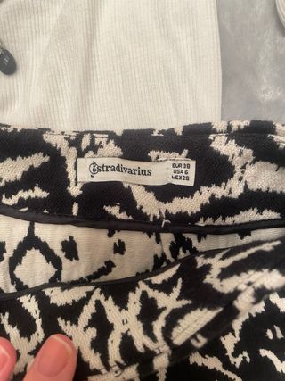 Conjunto Falda y Camiseta Estampada