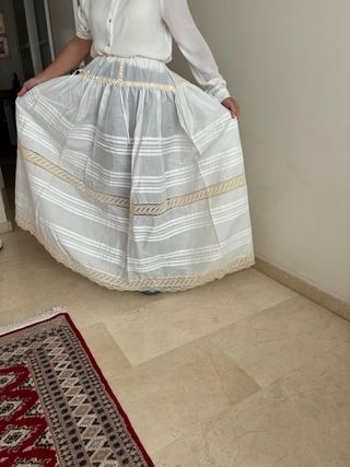 Enaguas fallera / traje valenciana (100 cm)