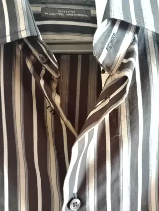 Camisa Zara Man Rayas Hombre