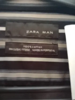 Camisa Zara Man Rayas Hombre
