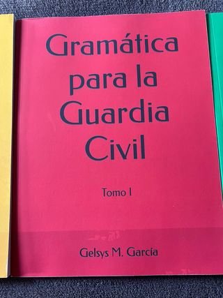 Libros Guardia Civil – Gramática - Nuevos
