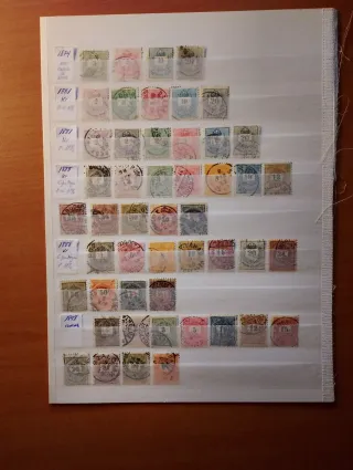 Sellos Hungría 1874-1898