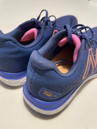Zapatillas New Balance 40 Mujer Azul/Rosa