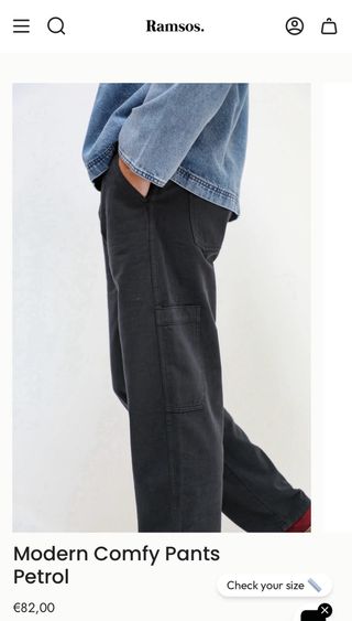 Pantalon Ramsos Comfy Gris