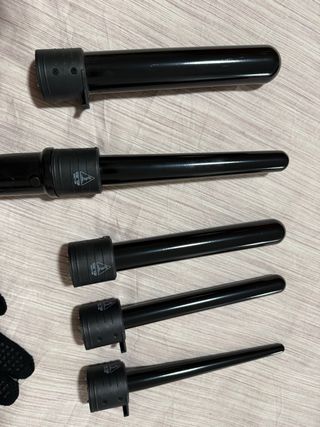 Rizador-tenacilla 5 en 1.