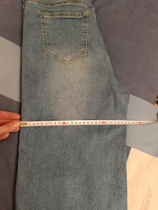 Pantalones vaqueros cinturilla elástica