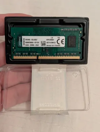 Memoria RAM Kingston 4GB DDR3 SODIMM