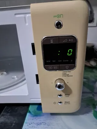 Microondas Vintage Daewoo KOG-6LBC Beige