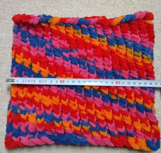 Braga de cuello multicolor