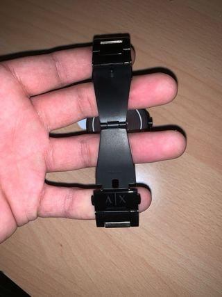 Orologio Armani Exchange nero e oro