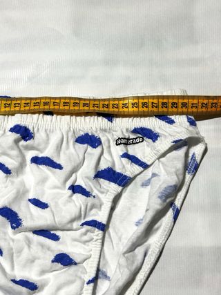 Calzoncillos Abanderado Vintage Blanco Azul Talla