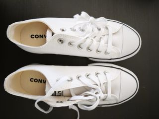 Converse Blancas Plataforma