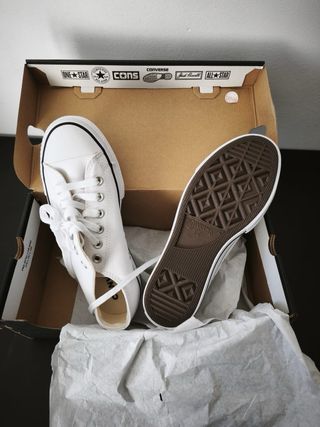 Converse Blancas Plataforma