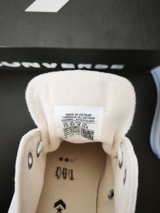 Converse Blancas Plataforma