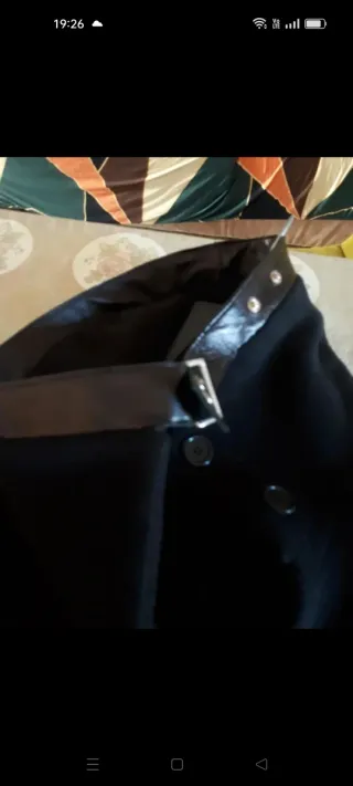 Cappotto lungo donna nero