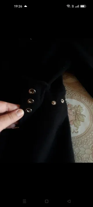 Cappotto lungo donna nero