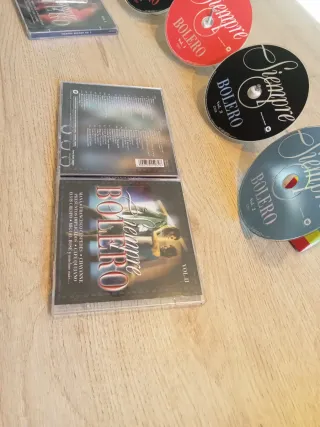 Lote CDs Siempre Bolero Vol. 1 y Vol. 2