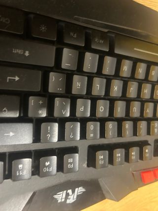 Teclado Gaming RGB Negro