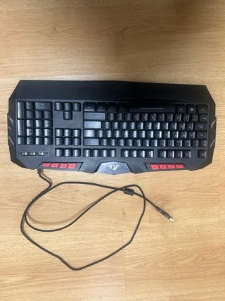 Teclado Gaming RGB Negro